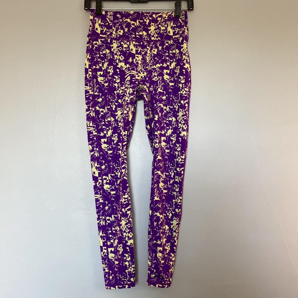 EUC purple and yellow/lime Motion365 by Fabletics size small